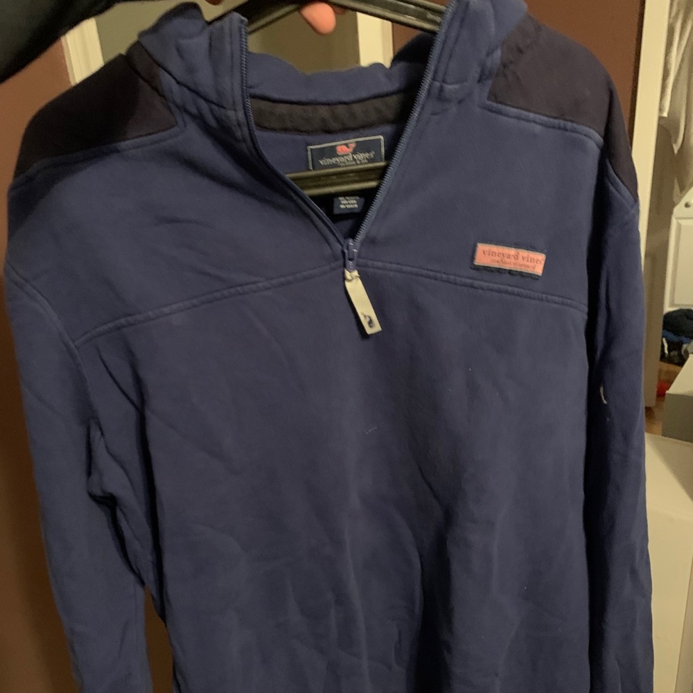 Large Vineyard Vines 1/4 zip pullover